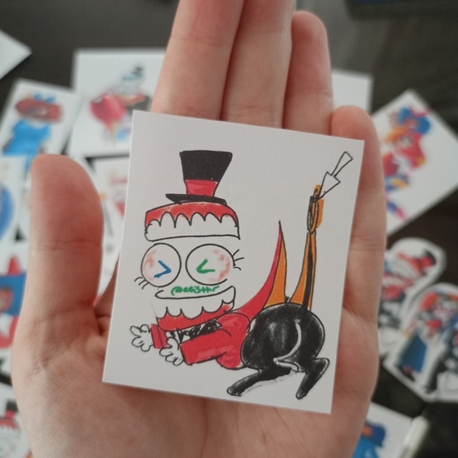 Mini Caine sticker ( The Amazing Digital Circus) 