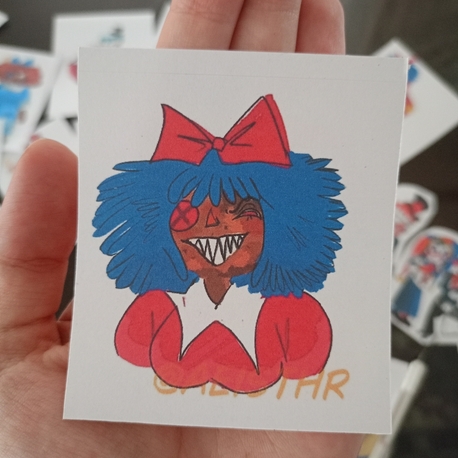 Evil Ragatha sticker ( The Amazing Digital Circus) 
