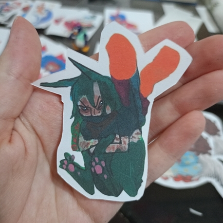 mini Joseph sticker from Ёn†Ṝø:INTO THE ETHER
