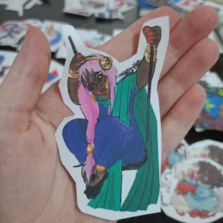 Naomi sticker from Ёn†Ṝø:INTO THE ETHER
