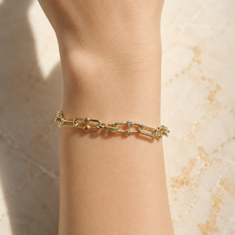 Kilit Gold Bileklik