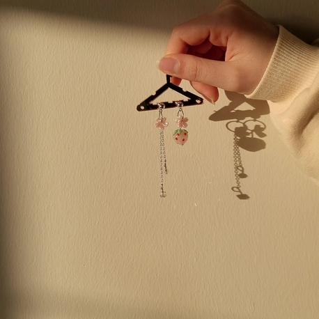 strawberry girl earrings 