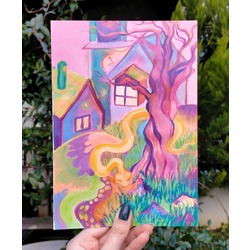 garden of eden A5 print