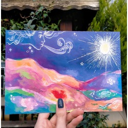 earthsea A5 print