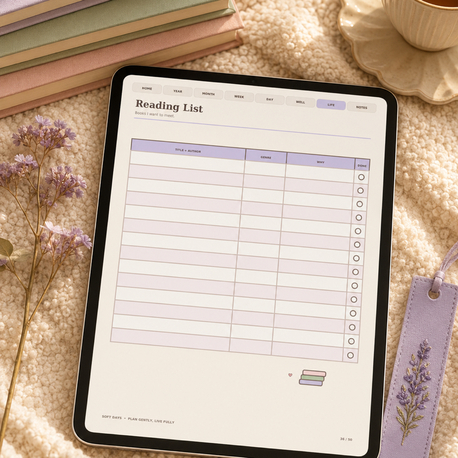 Soft Days Digital Planner