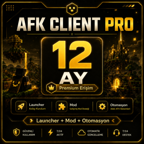 AFK Client Pro – 1 Yıl