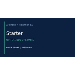 Migration QA Factory - Starter