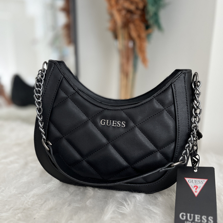 Guess ithal siyah baget çanta 
