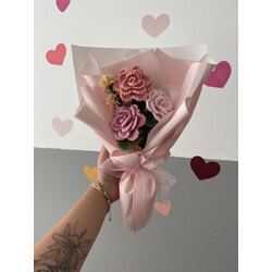 3lü gül buketi