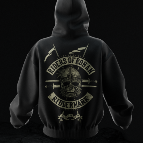 Lord of The Rings Rohan Riders Oversize Unisex Hoodie Kapüşonlu Sweatshirt