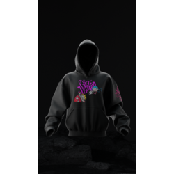 Jinx Rocket Oversize Unisex Hoodie Kapüşonlu Sweatshirt