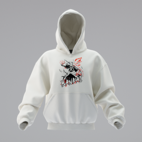 BLEACH ICHIGO KUROSAKI BANKAI UNISEX HOODIE