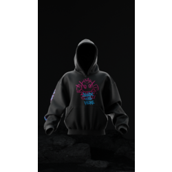 Jinx Arcane Powder Oversize Unisex Hoodie Kapüşonlu Sweatshirt