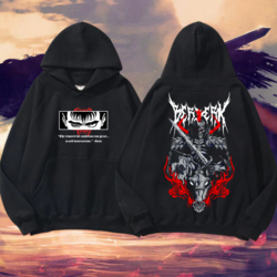 Berserk Skull Knight Oversize Unisex Hoodie