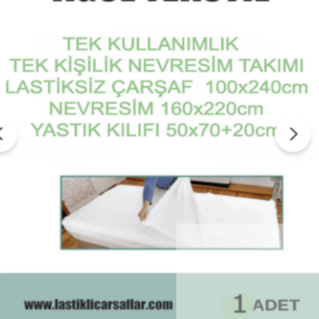 Tek Kullanımlık Tek Kişilik Nevresim Takımı – Çarşaf, Yorgan ve Yastık Kılıfı (1 Adet)
