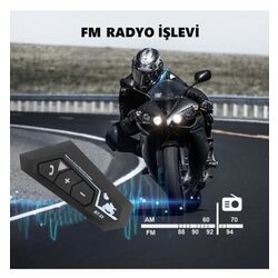 intercom BT22 Bluetooth kask içi kulaklık 