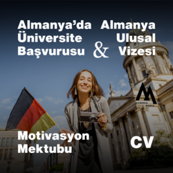 Almanya Vizesi veya Almanya'dan Üniversite Şartlı Kabulu İçin Kişiye Özel Motivasyon Mektubu