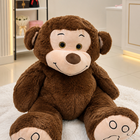 Tatlı maymun peluş 50 cm