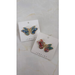 Butterfly Küpe