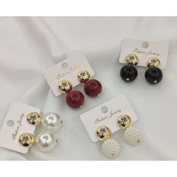 Topçuklu Barok Küpe