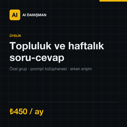 Soru Sorma Hakkı — 5 Soru / 30 Gün