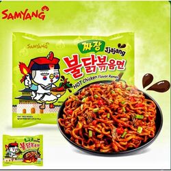 SAMYANG Buldak Jjajangmyeon Ramen Noodle 130 gr - HELAL