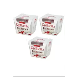 Raffaello Ferrero Çikolata 15'li 150 Gr X 3 Adet