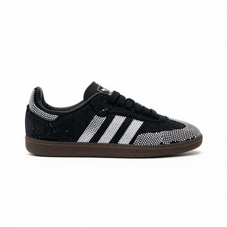Adidas Samba Silver Black