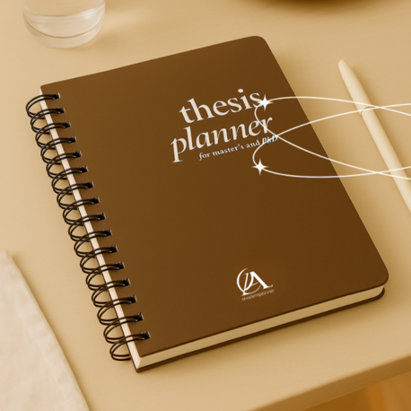 Tez Ajandası Planlayıcı Thesis Planner Autumn 