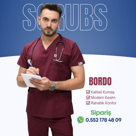 Erkek Bordo Likralı Takım