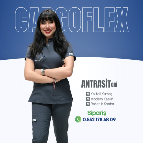 Antrasit Gri Kadın Cargoflex Takım