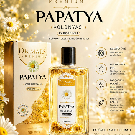 Papatya Parçacıklı Kolonya