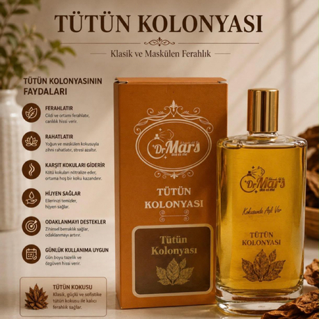 Tütün Parçacıklı Kolonya