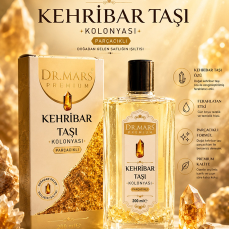 Kehribar Taşı Parçacıklı Kolonya