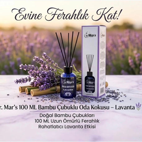 Bambu Çubuklu Oda Kokusu - Lavanta