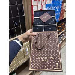 Luıs vıttıon premium bambu 6 lı çorap