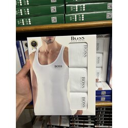 Hugo Boss 3’Lü beyaz atlet