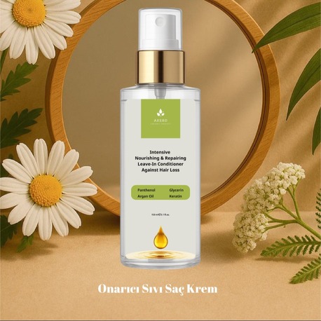 AKERD COSMETİCS Saç Sprey Çift Fazlı Keratin içerikli Fön Suyu