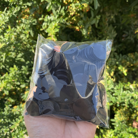 Siyah 2 m pul  100 gr 