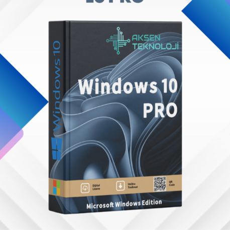  Windows 10 Pro Retail Lisans Anahtarı