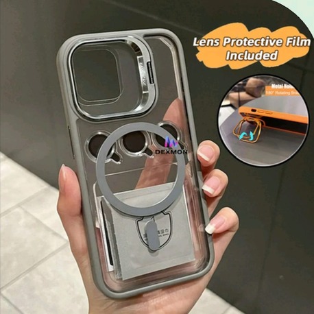  Magsafe Standlı Klon Lens Korumalı Kılıf