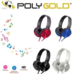 POLYGOLD PG-6486 PC VE MP KULAKLIK MİKROFONLU