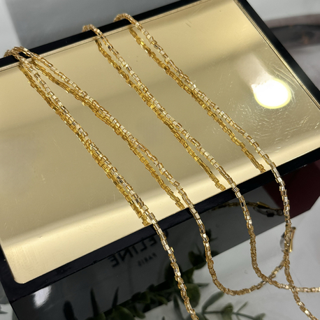Gold doğal taş gözlük askısı