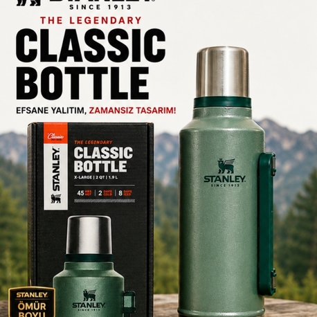 Stanley Classic Bottle 1.9 L Çelik Termos