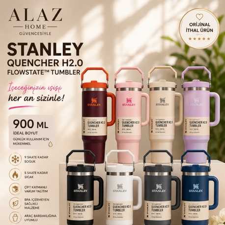 Stanley Quencher H2.0 900 ML Üstten Tutmalı Termos