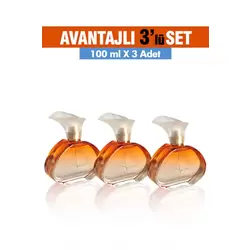 Kadın Parfümü AURORA 3'lü Set - 100 ml
