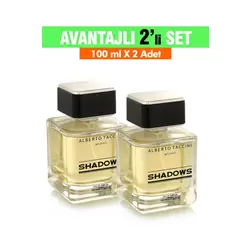 Erkek Parfümü SHADOWS -2'Li Set 100 ml