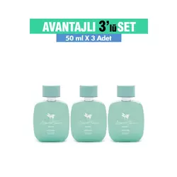 Kadın Parfümü Nice Girl 50 ml 3'Lü Set