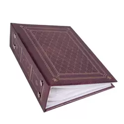 Fotoğraf Albümü Deri Görünümlü 96lık 10x15cm Bordo