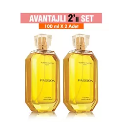 Kadın Parfümü PASSION 2'Li Set - 100 ml
